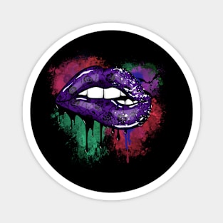 Pretty Halloween lips Magnet